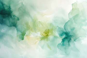 An aquarelle reverie capturing the essence of renewal in spring - obrazy, fototapety, plakaty