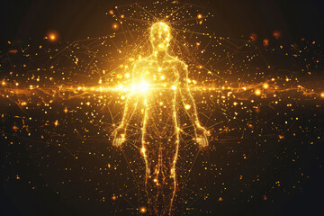 Meridians: Channels through which energy is believed to flow, connecting various parts of the body - 722269460