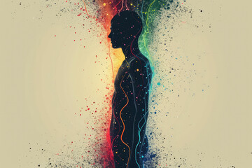 Meridians: Channels through which energy is believed to flow, connecting various parts of the body