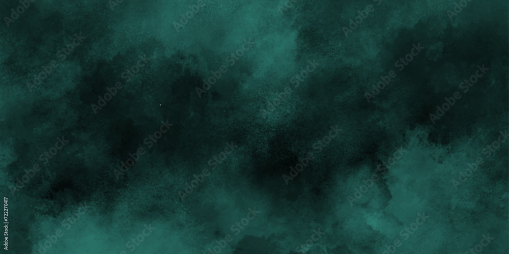 Aufkleber matte green texture or background with stains, waves and grain elements grunge dark green marble wit