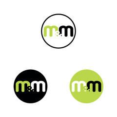 m and m circular logo