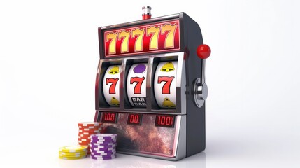 3d Slot machine icons