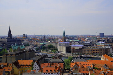 Fototapeta na wymiar Views of Copenhagen Denmark