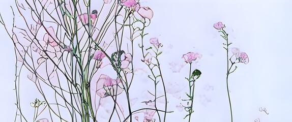 Flora wallpaper ultrawide format