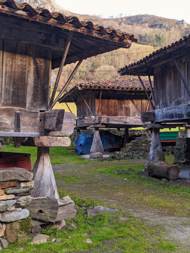 Espinareu or Espinaredo village, Asturias, Spain
