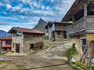 Ligüeria village, Piloña municipality, Asturias, Spain
