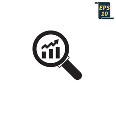 audit icons  symbol vector elements for infographic web