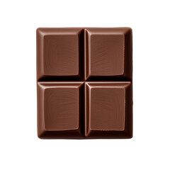Chocolate candy top view clip art