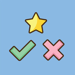 Voting Elections art for politics theme vector icon design art. Vote poll and promotion campaign