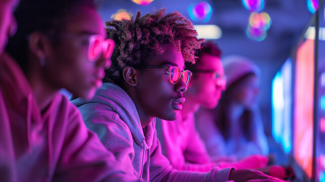 on the theme of coding, robotic coding, software and computer technologies for new generation young people