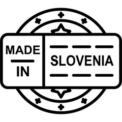 Made In Slovenia Icon