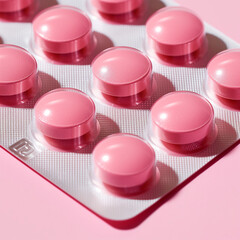Obraz na płótnie Canvas Pill to prevent pregnancy