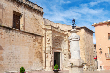 Our Lady of the Assumption Parish Church, Biar, Alicante, Valencia, Spain, Europe.