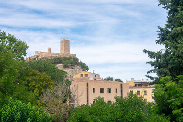Fototapeta na wymiar Biar Castle, Alicante, Valencia, Spain, Europe.