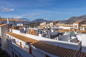 Fototapeta premium Calp, Spain - January 3 2024 