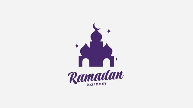 ramadan kareem on white background.
