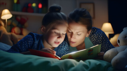 "Cozy Bedtime Story Time" AI-Generative