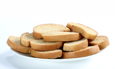 Crunchy Rusk or Toast for healthy life