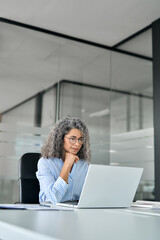 Busy older middle aged professional business woman, mature hr manager, senior lady executive leader...