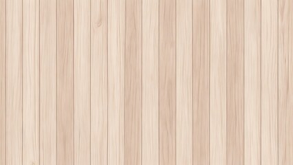 Fototapeta premium Close-up View of a Smooth, Polished Wooden Surface with Distinct Vertical Grain Patterns and Warm Tones