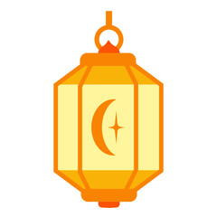 Obraz premium Islamic Gold Lantern 
