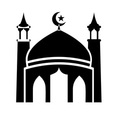 Islamic Mosque Silhouette