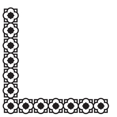 Islamic Frame Corner