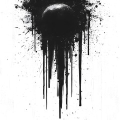 Mystical Expressions: Revealing the Magic of Black Inkblot Art Created by AI