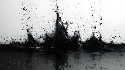 Mystical Expressions: Revealing the Magic of Black Inkblot Art Created by AI