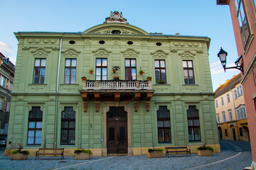 Old palace house in the centre of Sopron