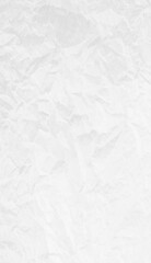 Torn crumpled white paper background