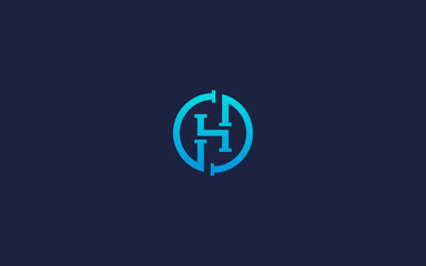 letter h with pipe logo icon design vector design template inspiration