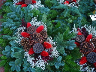 Offering  to grave for all sant's day in Poland