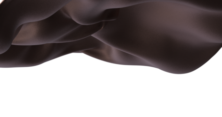 3d render of dark and gold cloth. iridescent holographic foil. abstract art fashion background.