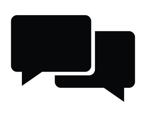 Set of Chat Message Bubbles Vector Icon. Communication icons. Talk bubble, dialog. Web icon set. Online communication. Conversation, SMS, Notification, Group Chat. Chatting icons in different 123
