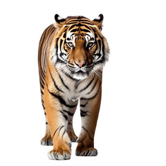 Close up tiger portrait clip art