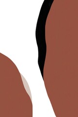 abstract Wavy Lines Wall Poster Wall Decor