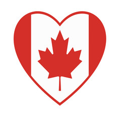 Red heart with cannabis art 