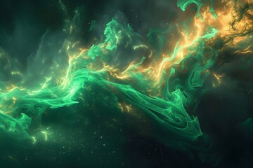 Celestial Dreams Nebula Background