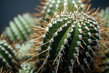 Cactus with spiky thorns
