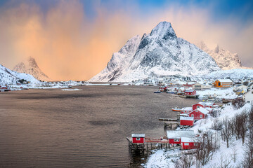 Typical landscape of Norway - Europe