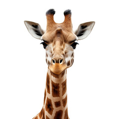 Close up giraffe clip art