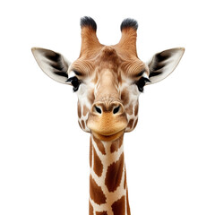 Close up giraffe clip art