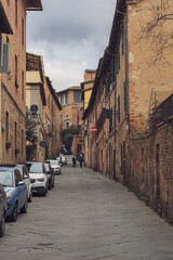 Street in Siena, Italy