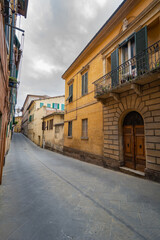 Fototapeta premium Street in Siena, Italy