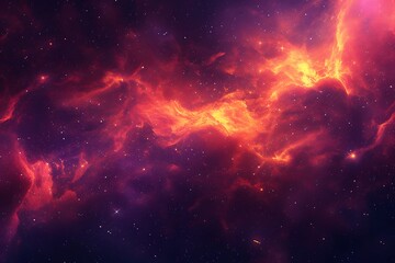 Obraz premium Transcendent Galaxy Background