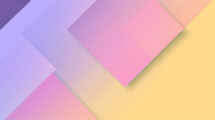 Canary yellow and lilac gradient and off-black square shape background vector presentation design. PowerPoint and Business background.