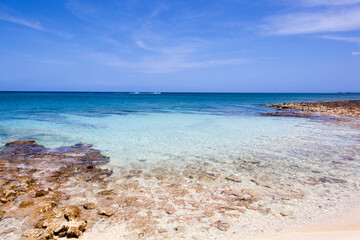 Fototapeta na wymiar Grand Cayman Island Seven Mile Beach Transparent Waters