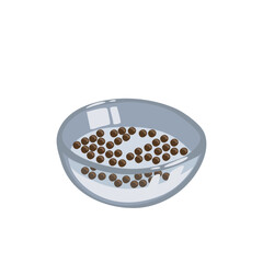 Chocolate balls with milk 