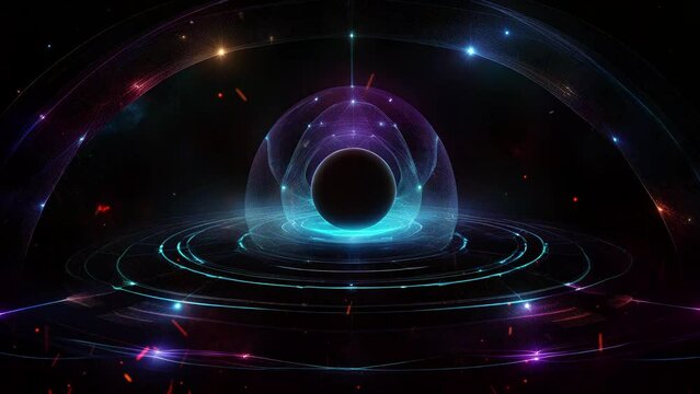 State of mind, astrological horoscope, universe, cosmos. Healing therapy, etc. Mystical surrealism conceptual abstract fantasy art. Suitable for content illustration like religion, meditation, science